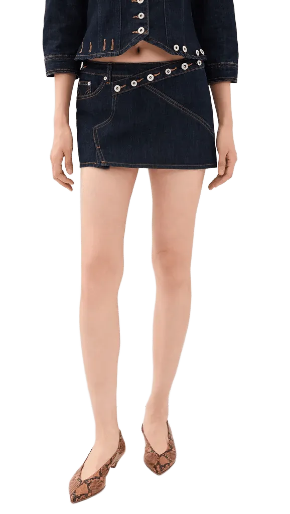 Drew Denim Skirt
