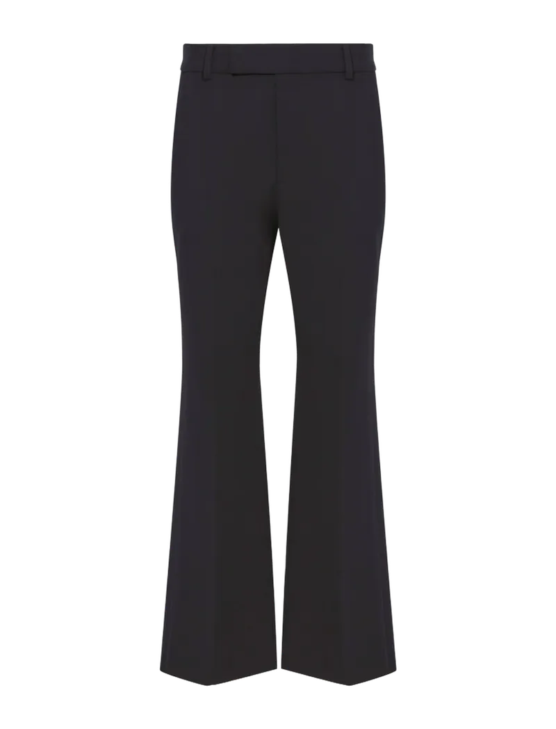 Marlene Pant in Tropical Wool - Black