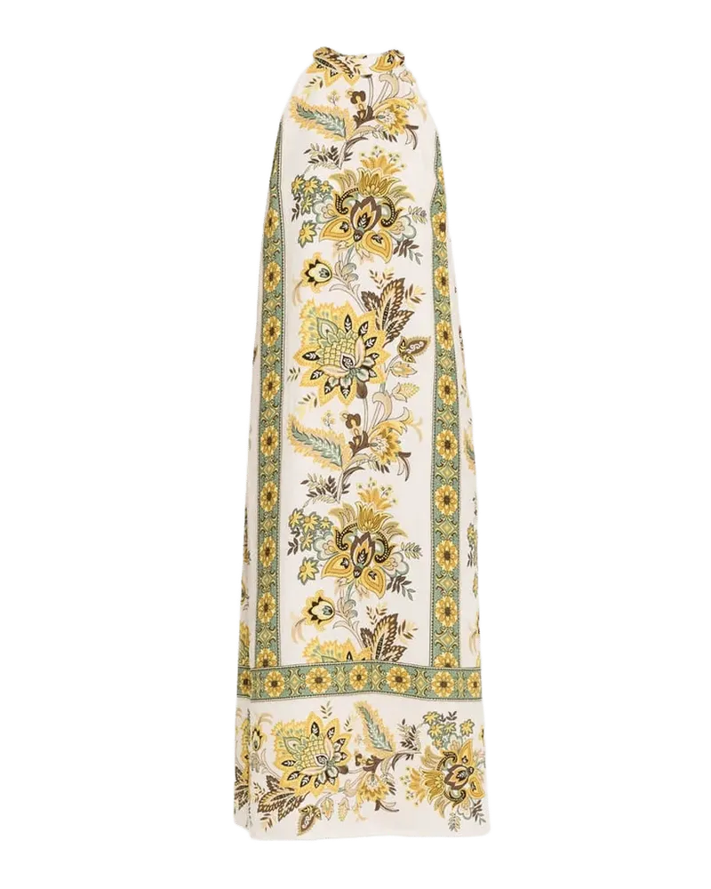 The Athena Print Sleeveless Maxi Dress