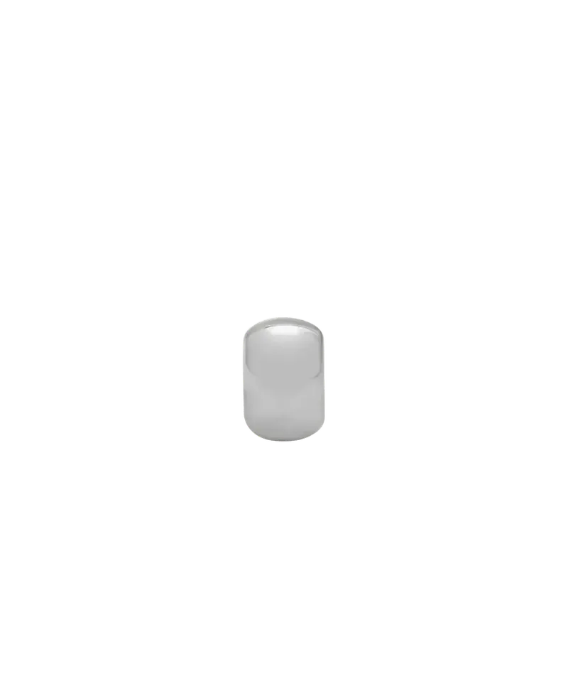 Engravable Big Bead in Sterling Silver