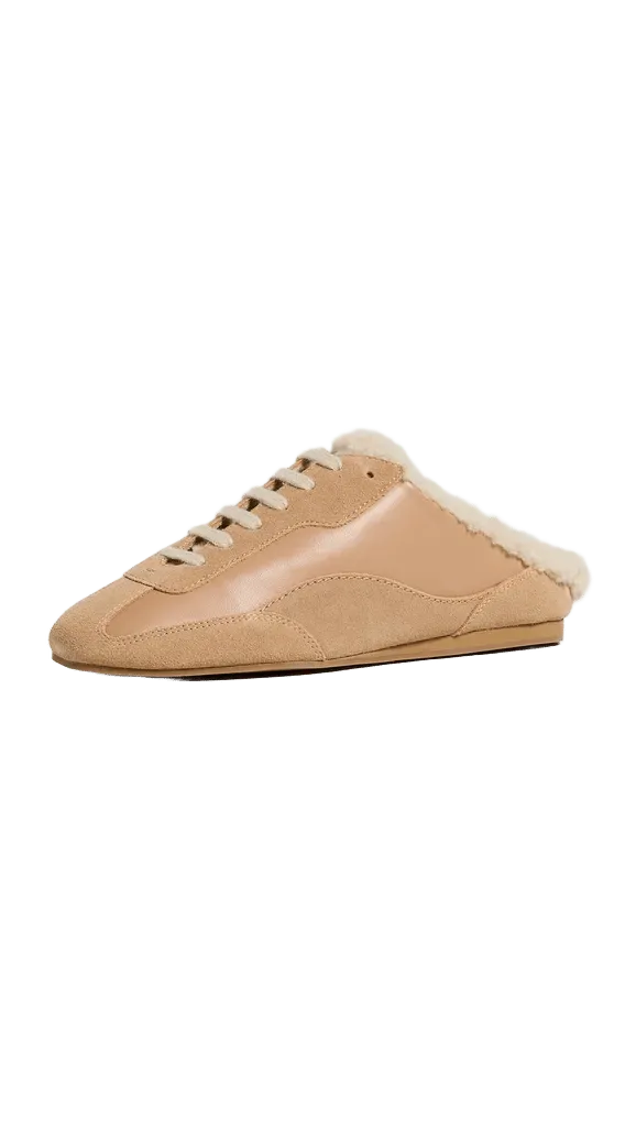 Georgie Shearling Slip On Sneakers