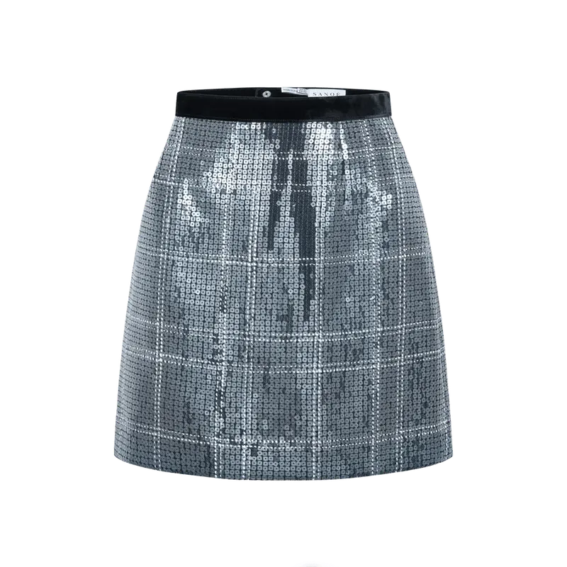 Ella Sequin in Silver