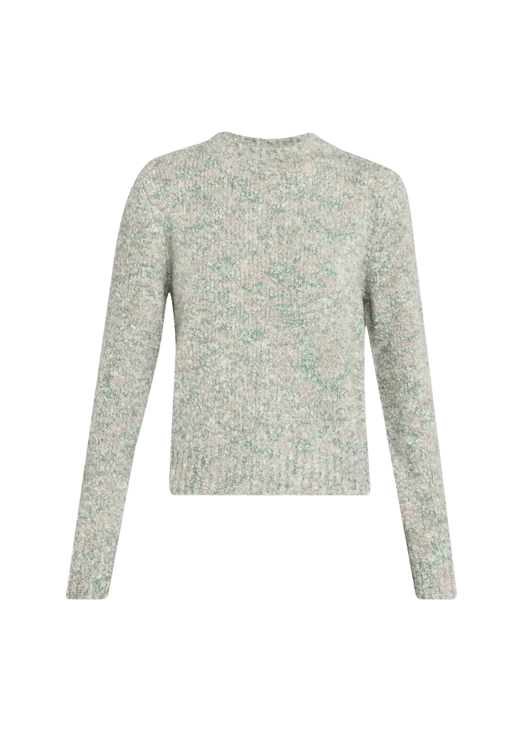 Jaspe Cloud Boucle Crewneck Sweater