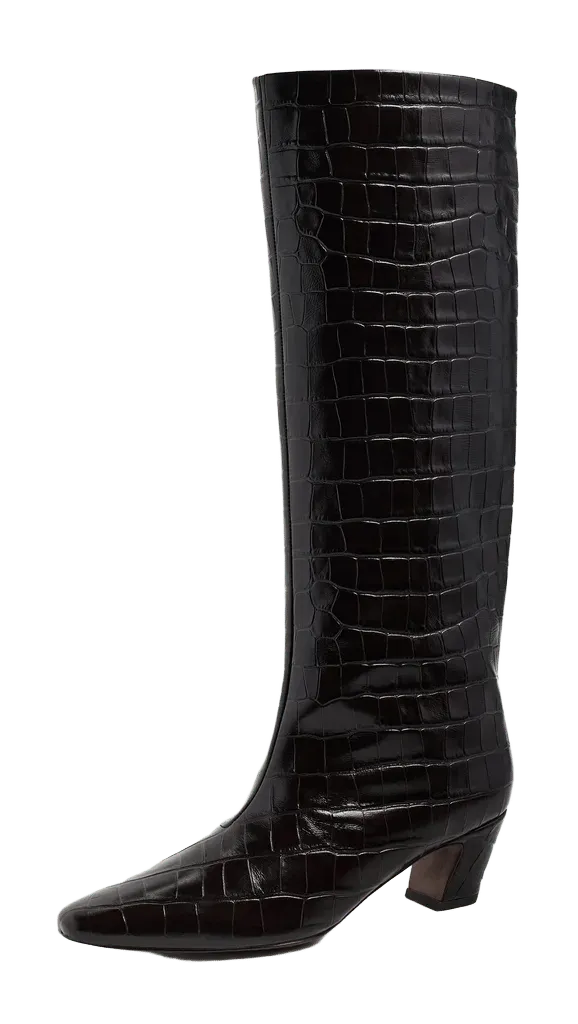 Marley Kicked Heel Tall Boots