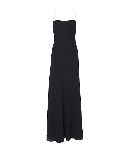 Javier silk georgette gown