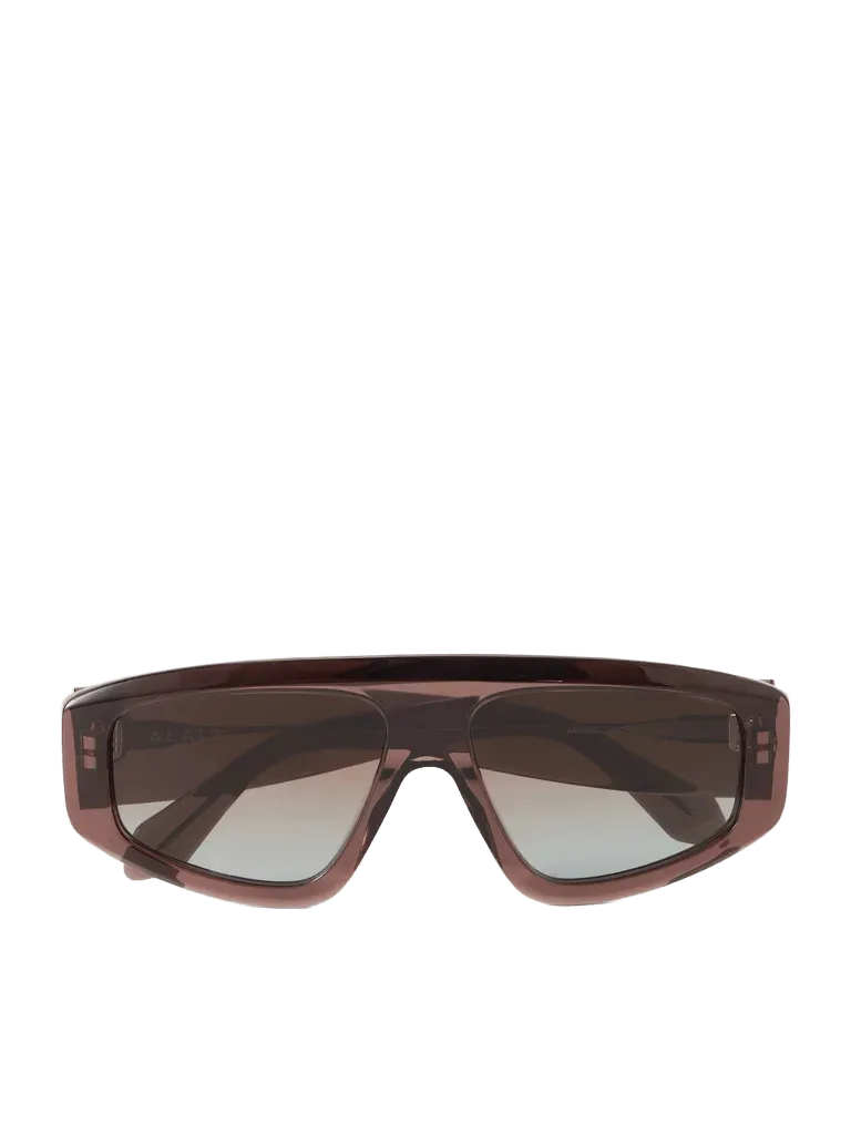 Mask D-frame recycled-acetate sunglasses