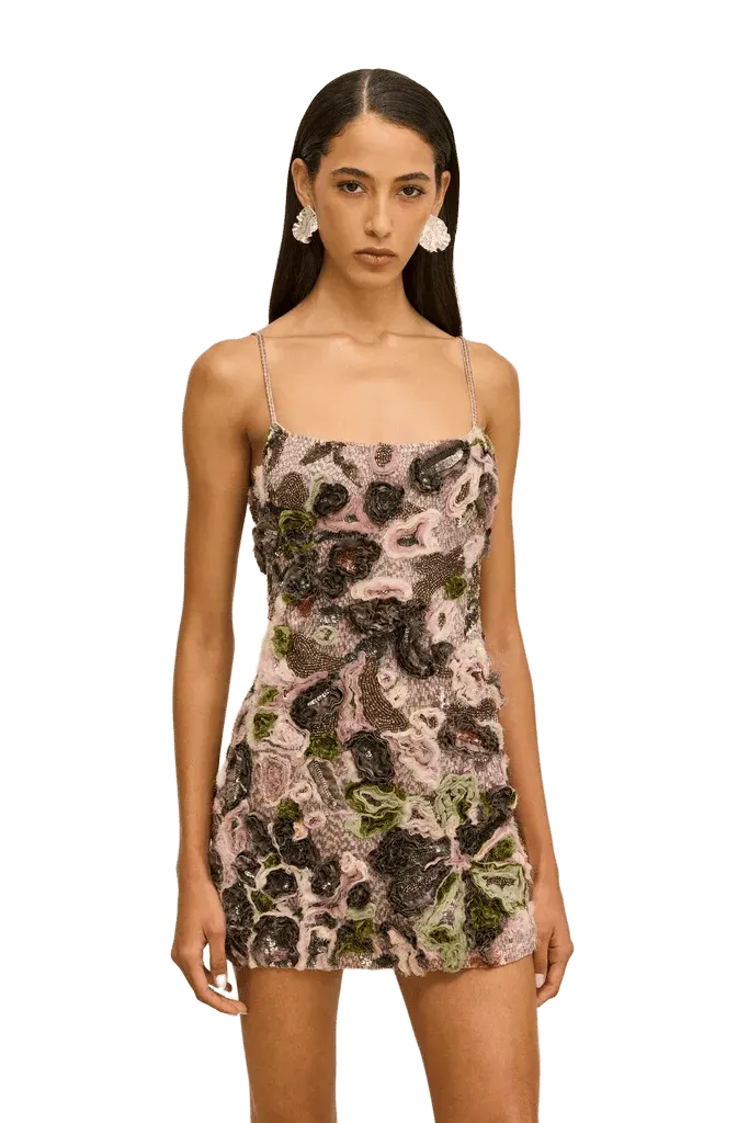 BEBE DRESS - WARM HAZE MULTI