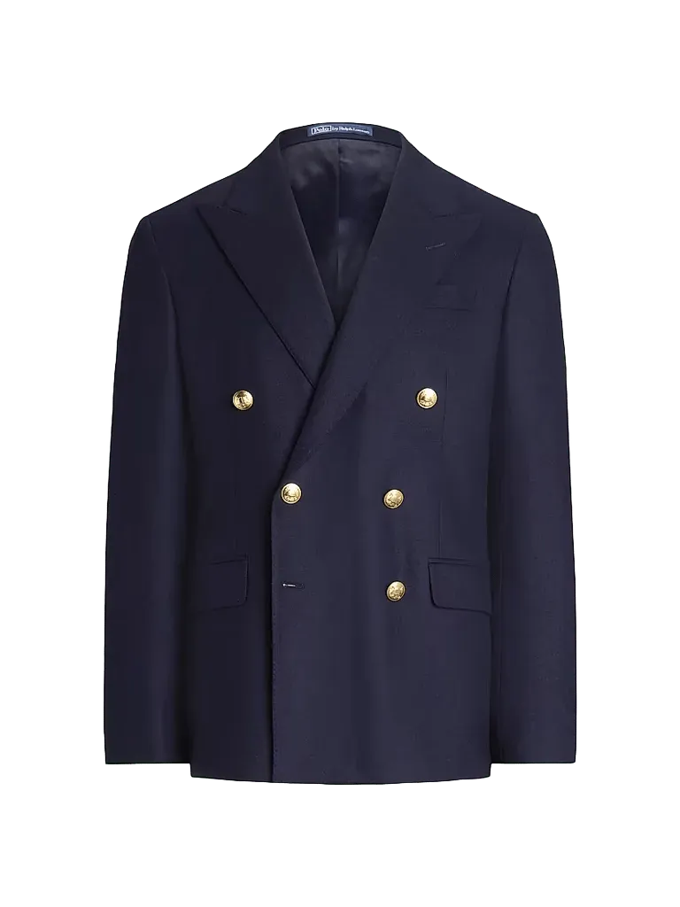 Wool Double-Breasted Sportcoat