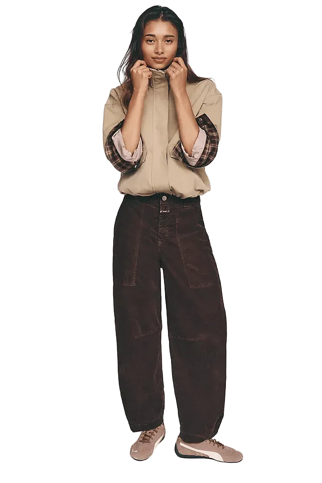 Closed Rhannon Mid-Rise Barrel Jeans