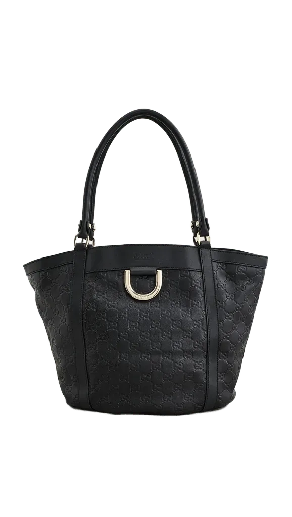 Gucci Guccissima D Ring Shoulder Bag