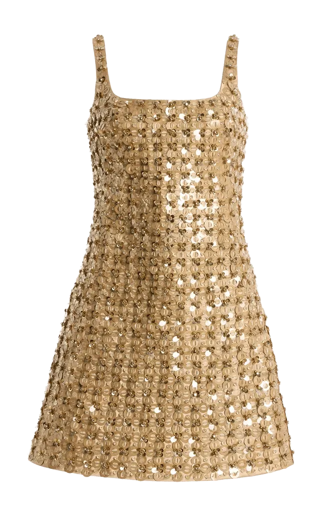 Ziva Embellished Mini Dress