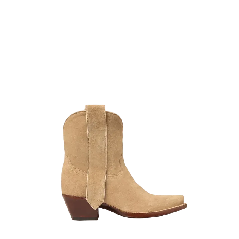 The 24/7 Boot in Bone Suede
