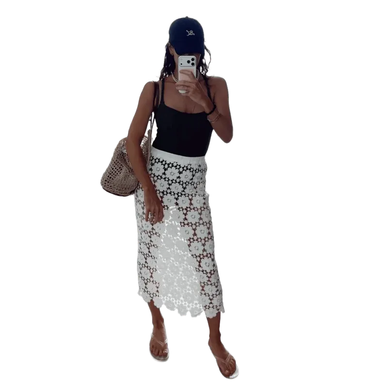 The Ray Lace Skirt