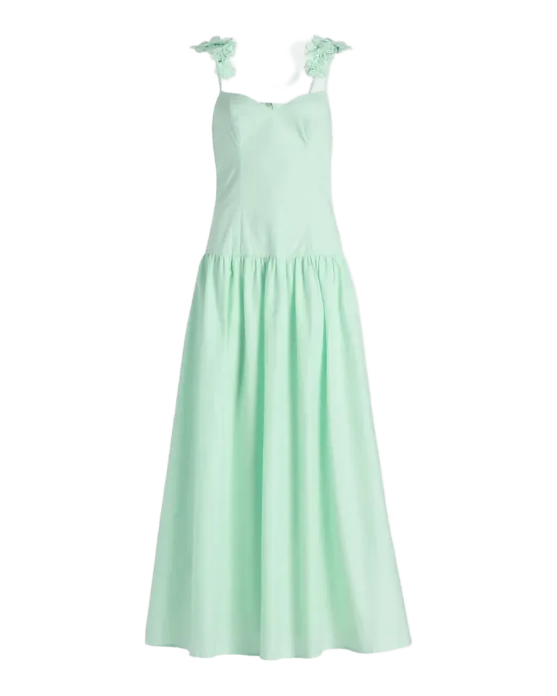 Audrey Cotton Flower Maxi Dress
