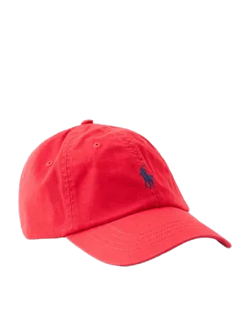Embroidered cotton-twill cap