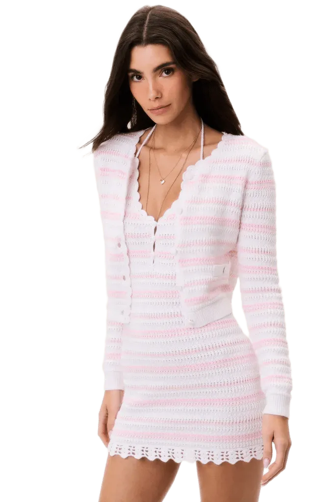 Dessa Cotton Crochet Cardigan
