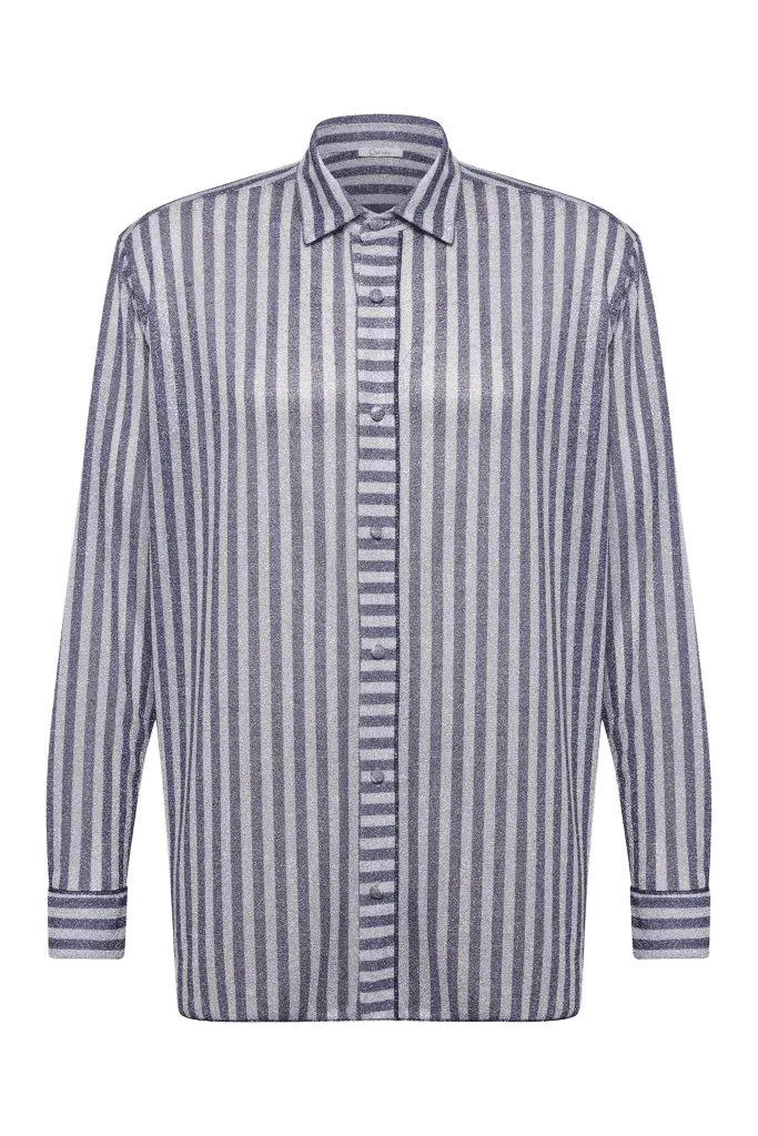Men Lumière Stripes Over Shirt