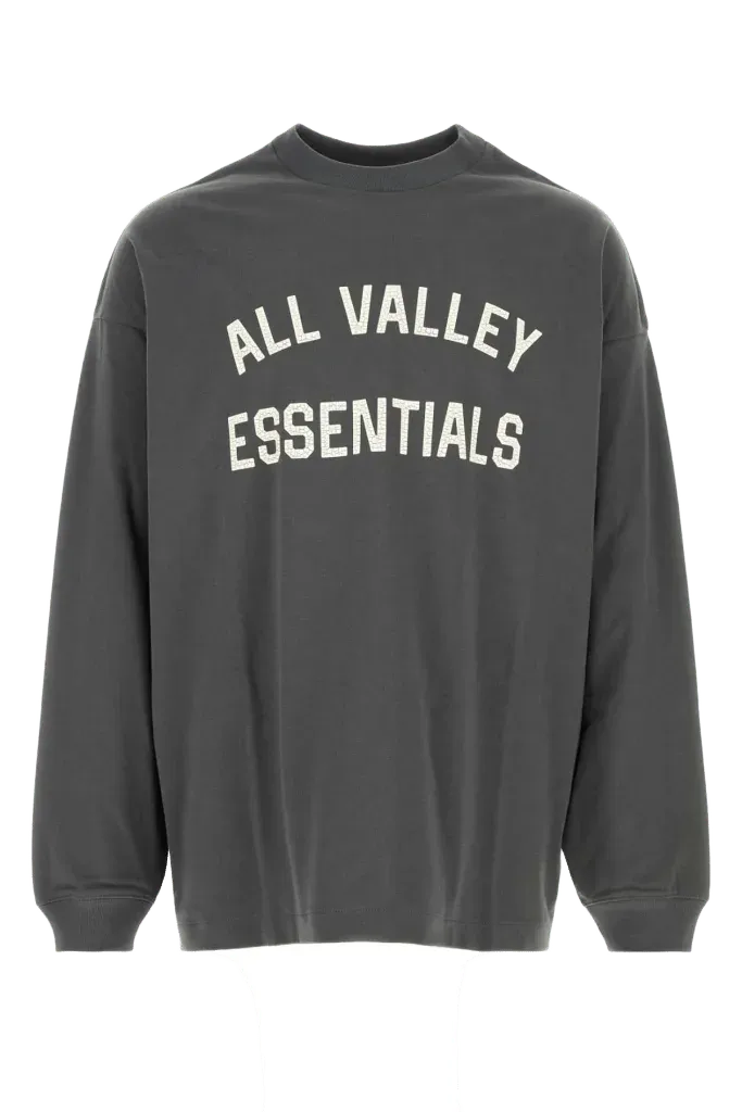Fear Of God Essential Long T-Shirt — Gray