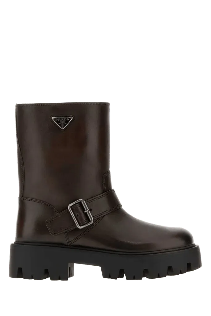 Prada Stride Boot — Brown