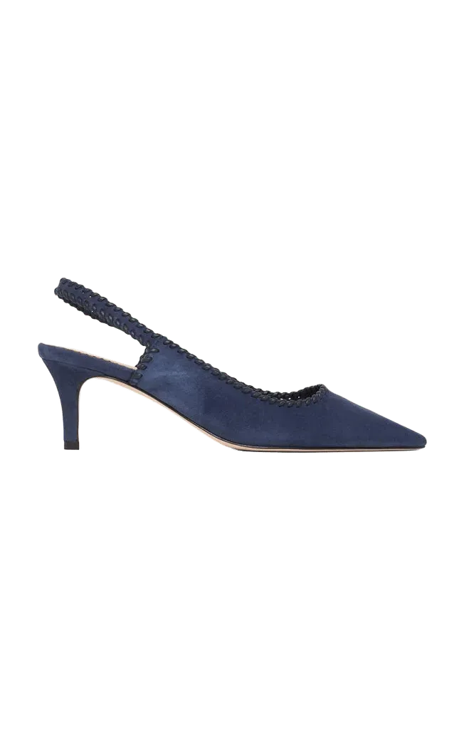 Sylvie Suede Slingback Pump