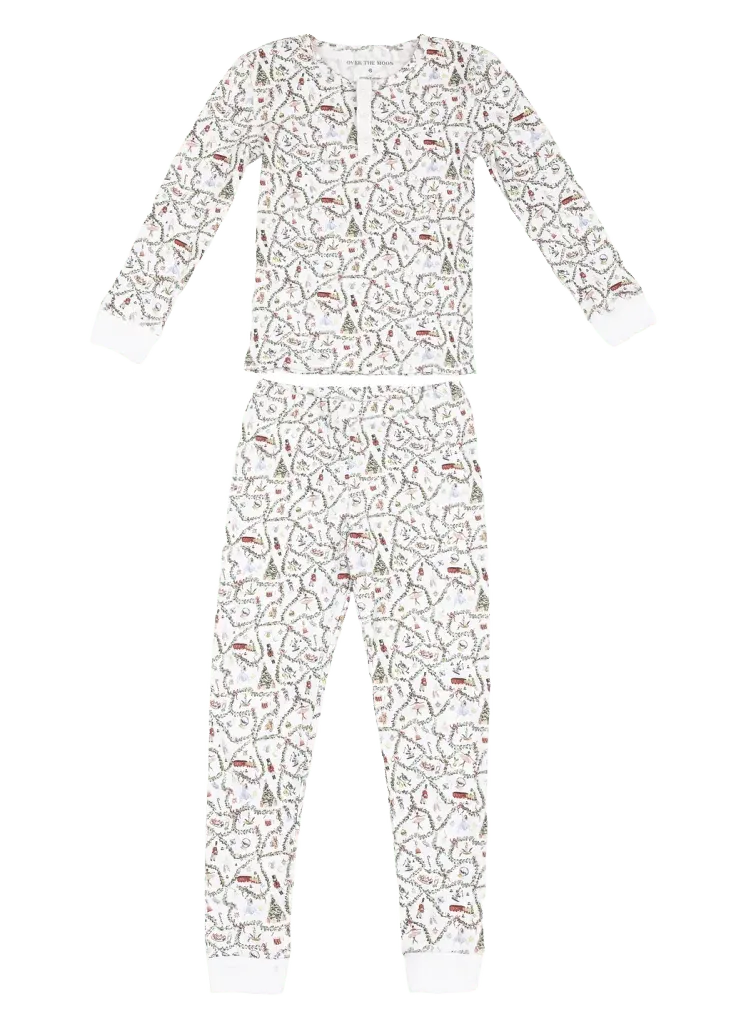 Children’s Pajama Set in Nutcracker Suite by Riley Sheehey