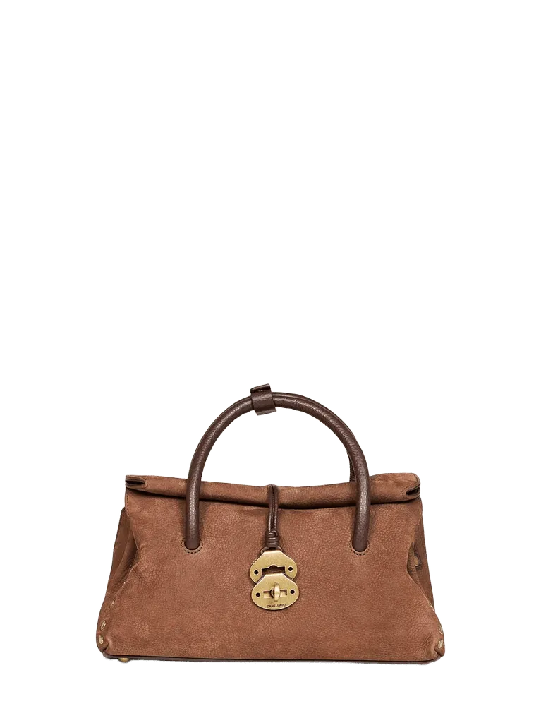 Zanellato Dotta Top Handle Bag — Brown