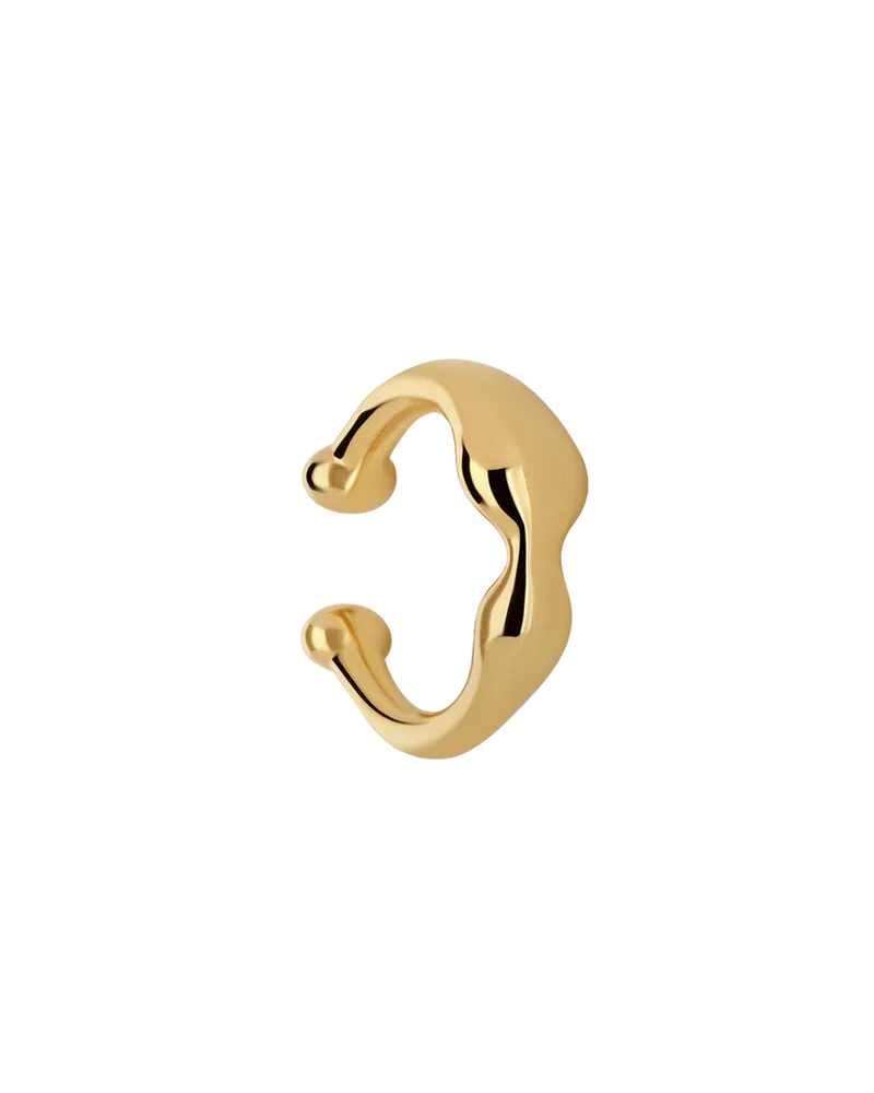 Hope Ear Cuff In Gold Vermeil