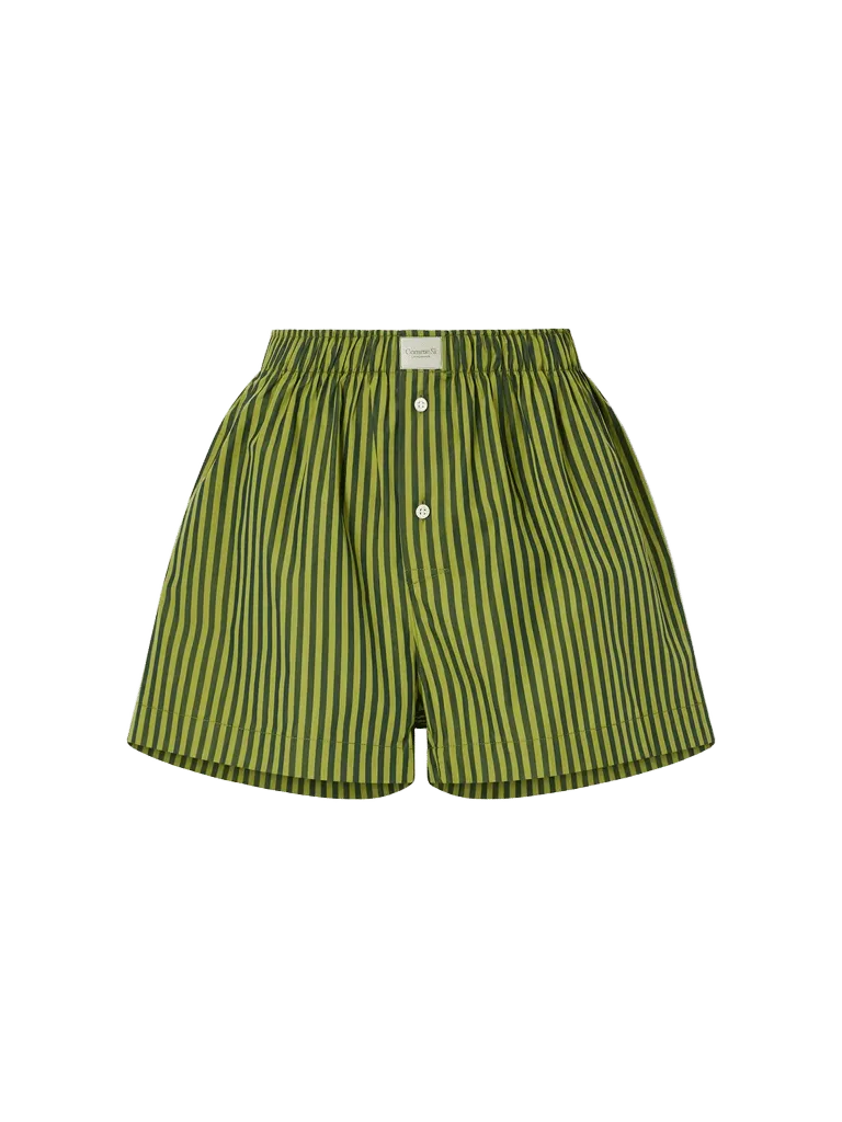 La Boxer Classica cotton-poplin shorts