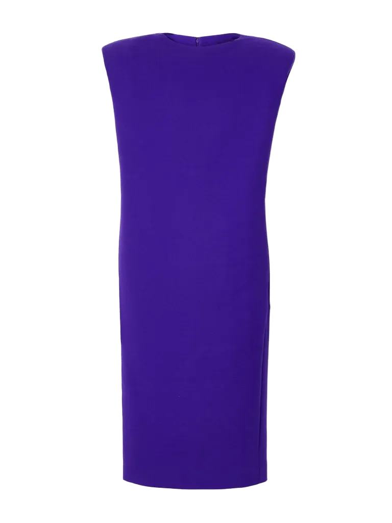 Wool midi dress
