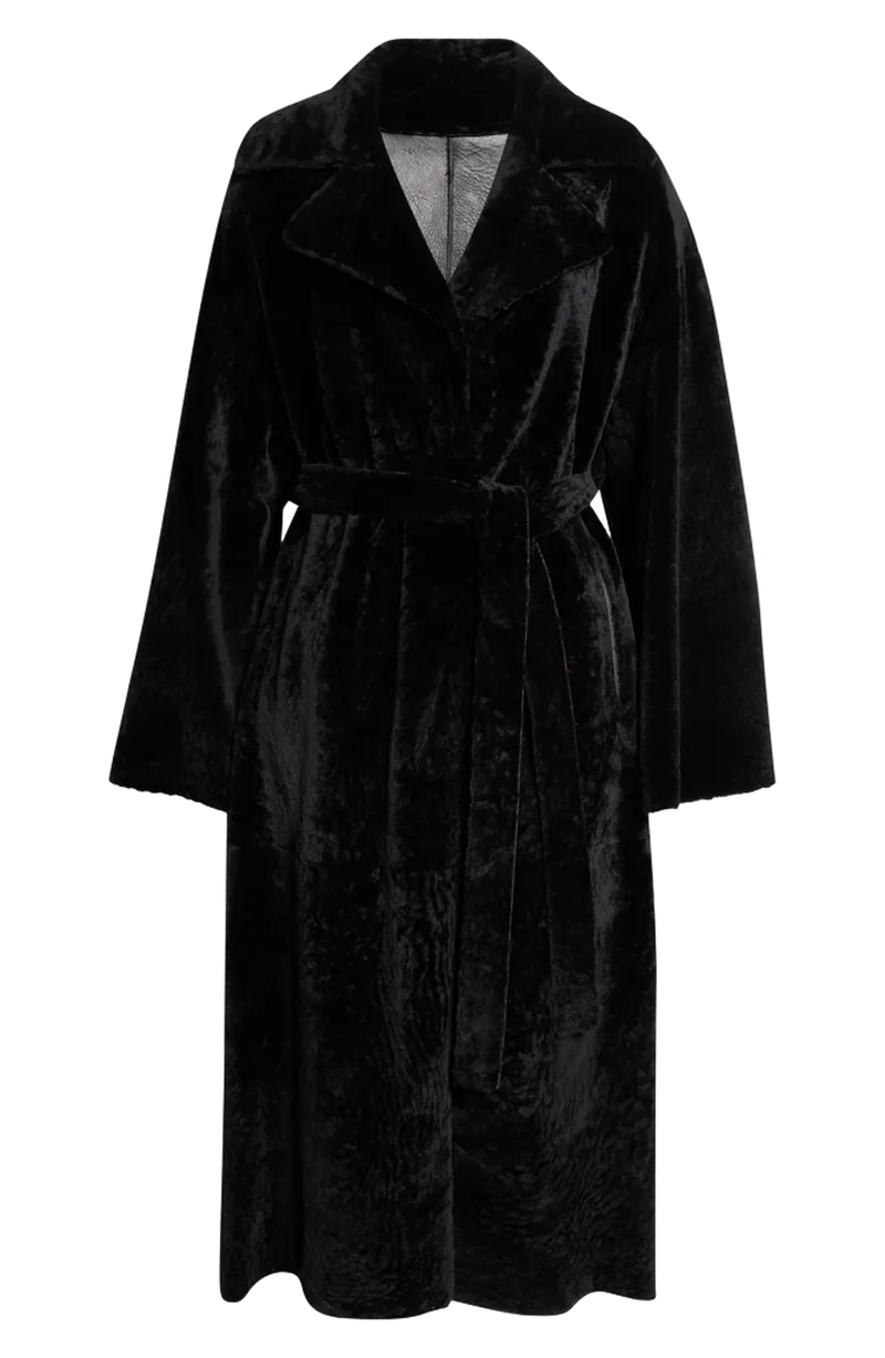 Rien Genuine Shearling Coat