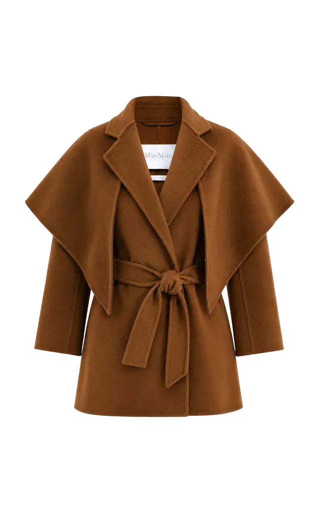 Short Cashmere Robe Coat