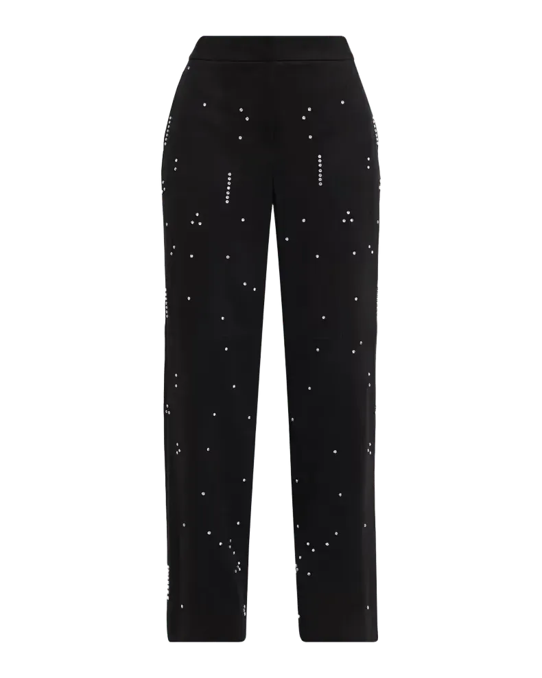 The Amara Rhinestone Straight-Leg Pants