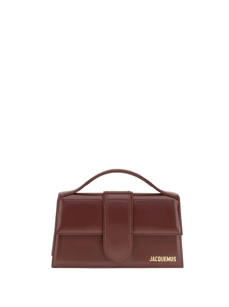 Jacquemus Le Grand Bambino Shoulder Bag — Burgundy