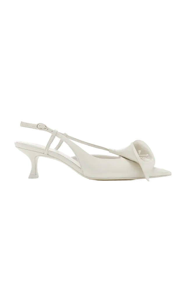 Calla Leather Slingback Pumps