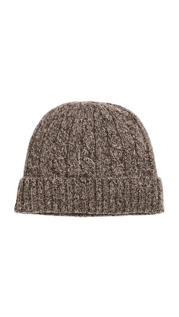 Cashmere Cable Beanie