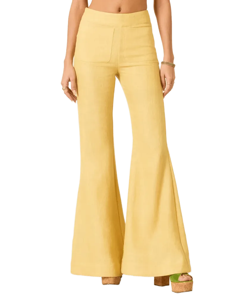 Farah Sunlight Linen Pant