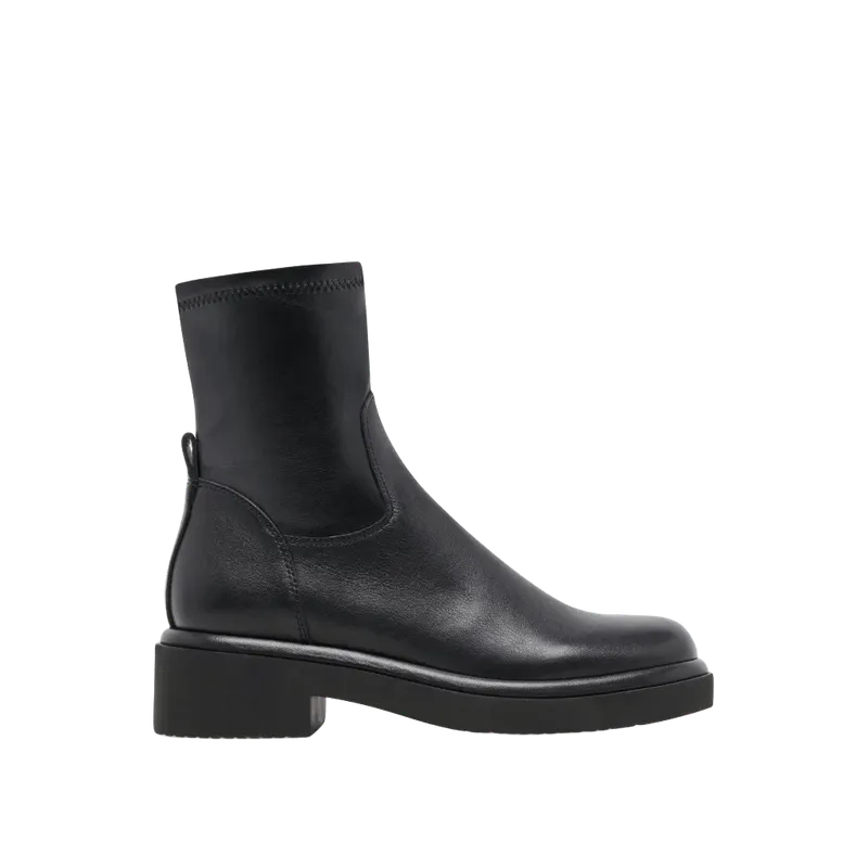 Simaya H2O Wide Boots Black Leather