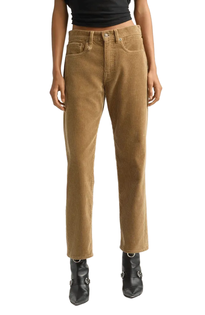 Corduroy Boyfriend Pants