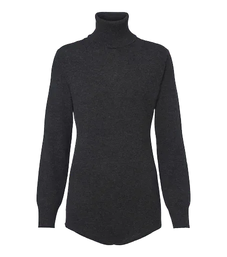 Wool and cashmere turtleneck sweater