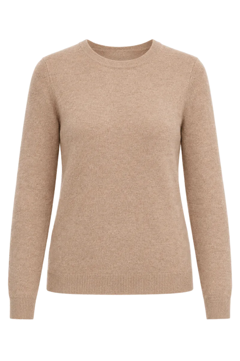 Women's 100% Cashmere Long-Sleeve Crewneck Sweater, Macy's Exclusive
