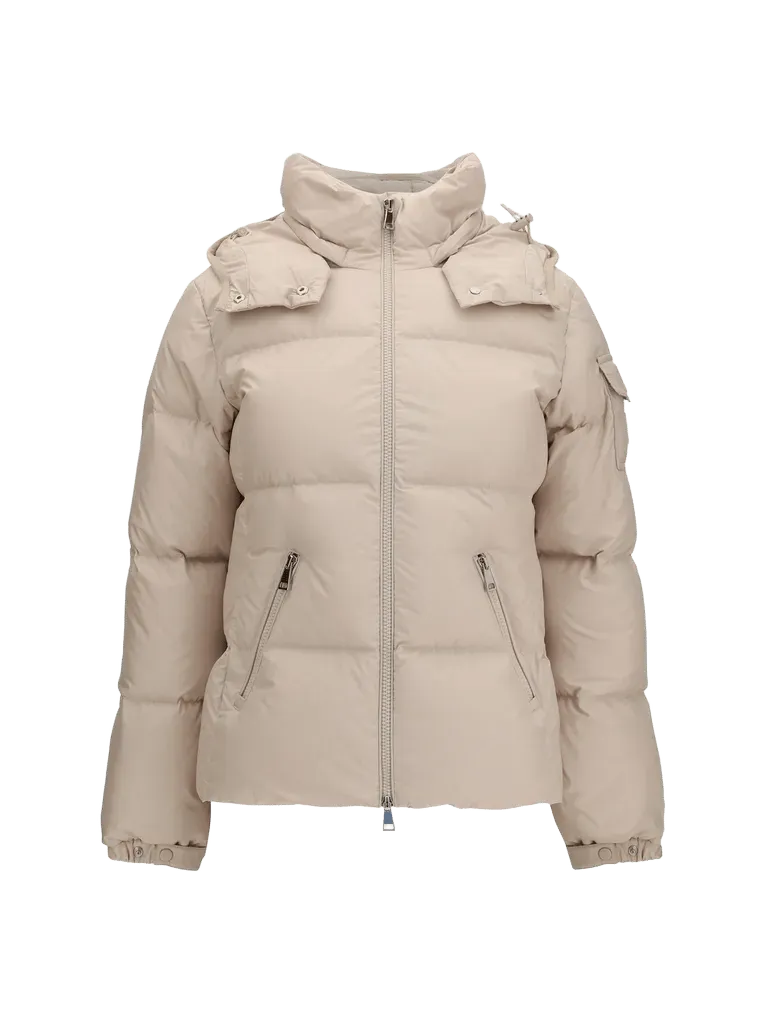 Moncler Fourmines Down Jacket — Beige