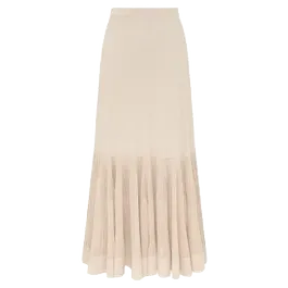 Clash Sculptural Pleat Skirt