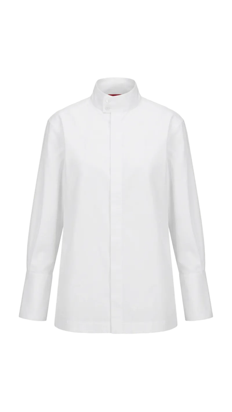 Edith Popeline Blouse