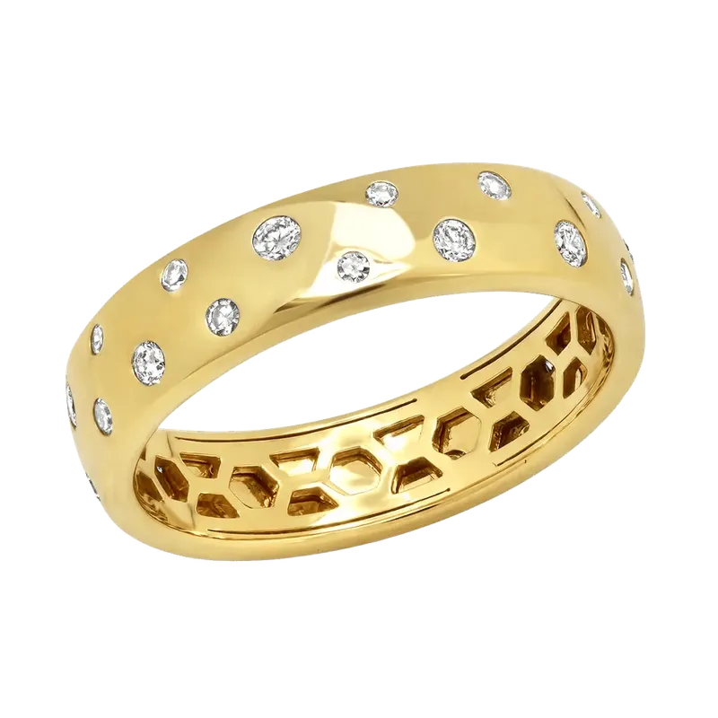 Diamond Polka Dot Ring