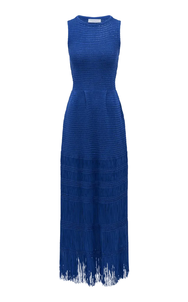 Haze Silk Knit Maxi Dress