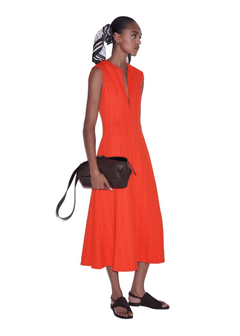 Fit + Flare Midi Dress