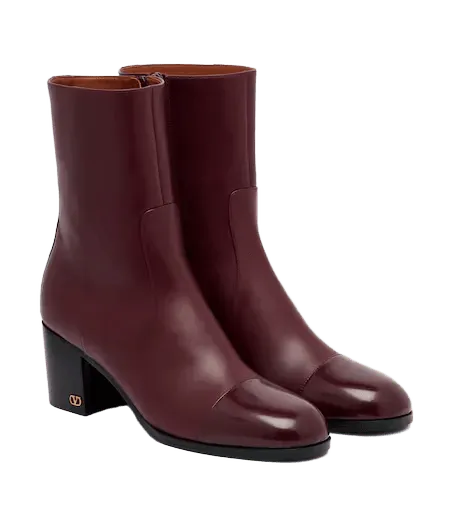 New Boot leather ankle boots