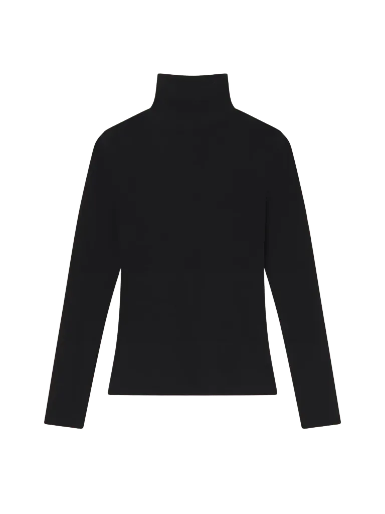 The Shadow Turtleneck -- Black
