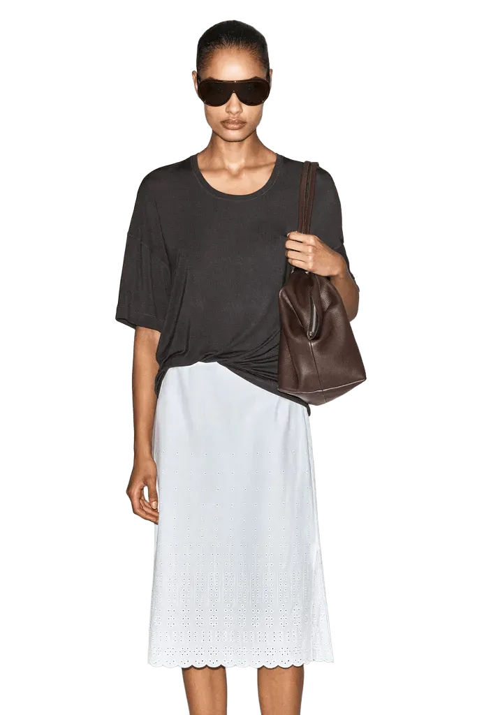 FLUID MODAL SCOOP-NECK T-SHIRT