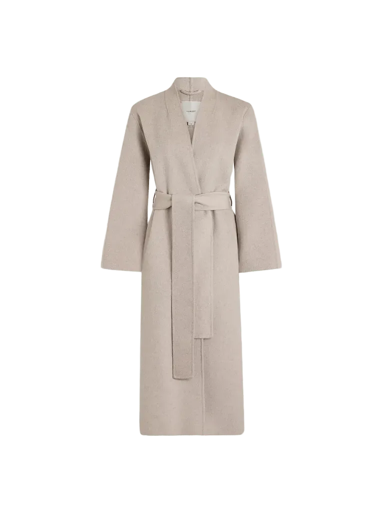 Felice Long Belted Coat